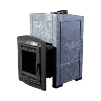 Банная печь Атмосфера XL+, в облицовке талькохлорит (ProMetall) Банная печь Атмосфера XL+, в облицовке талькохлорит (ProMetall)