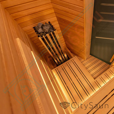 Печь для сауны Monolith 9 кВт (120 кг камней)