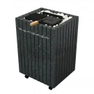 Электрическая паротермальная печь «ПАРиЖАР» ФутуРус 14 кВт, пироксенит BLACK, пульт в комплекте (Инжкомцентр ВВД) до 20 м3