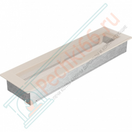 Решётка вентиляционная каминная бежевая 110х420 42K (Kratki)