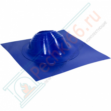 Проходка кровли Мастер Флеш RES №2B (д.178-330 мм, 885x710 мм), синий, угловой (No name)