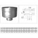 Дефлектор на трубу без изол (AISI-321/0,5мм) d-200 (Вулкан)
