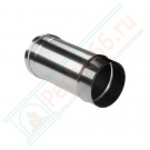 Труба прямая L=250 без изол (НЕРЖ-321/0,5) d-150 (Дымок-Lux) Труба прямая L=250 без изол (НЕРЖ-321/0,5) d-150 (Дымок-Lux)