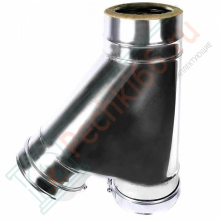 Сэндвич-тройник 45° (AISI-316L/0,5-AISI-304/0,5) d-250/350 (Craft-GS-50)