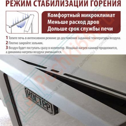 Печь для бани Костёр-Сетка 28С (Костёр) до 28 м3