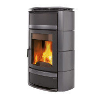 Печь-камин с водяным отоплением Norma S Idro D.S.A, цвет серый (La Nordica)