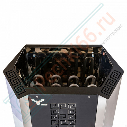 Электрокаменка «Гамма» ЭКМ-3,0 kW, черная (Урал-Микма-Терм) до 4 м3