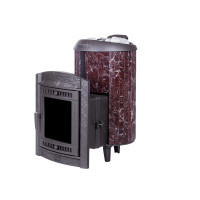 Банная печь Атмосфера L, ламели "Россо Леванто"(ProMetall) Банная печь Атмосфера L, ламели "Россо Леванто"(ProMetall)