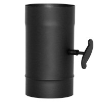 Задвижка VBR, черная (НЕРЖ-439/0,8) d-180 (Вулкан)