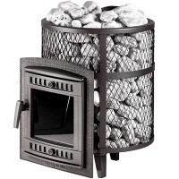 Печь банная "Атмосфера М" короткий топливный тоннель сетка (ProMetall) Печь банная "Атмосфера М" короткий топливный тоннель сетка (ProMetall)