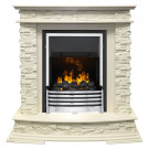 Каминокомплект Luzern - Слоновая кость с электрическим очагом Flagstaff Каминокомплект Luzern - Слоновая кость с электрическим очагом Flagstaff