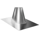 Кровельный элемент 20°/32° на трубу с изол V50R (ОЦИНК/0,5) d-250/350 (Вулкан)