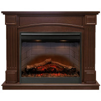 Каминокомплект Boston - Темный дуб с электроочагом Symphony 26'' DF2608-INT (Dimplex)