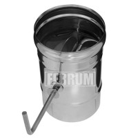 Шибер-поворотный (НЕРЖ-430/0,8) d-115 (Ferrum HF) Шибер-поворотный (НЕРЖ-430/0,8) d-115 (Ferrum HF)