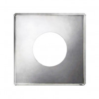 Фланец 600x600 на трубу с изол (НЕРЖ-430/0,5) d-120/200 (Дымок) Фланец 600x600 на трубу с изол (НЕРЖ-430/0,5) d-120/200 (Дымок)