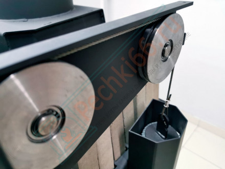 Каминная топка DF 1100B, черный шамот (Stav)