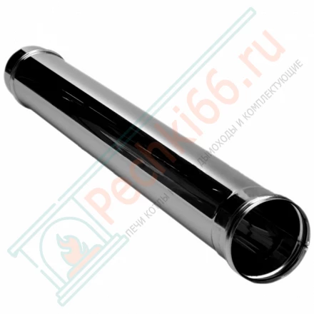 Труба одностенная L=1000 (AISI-321/0,5мм) d-130 (Вулкан)