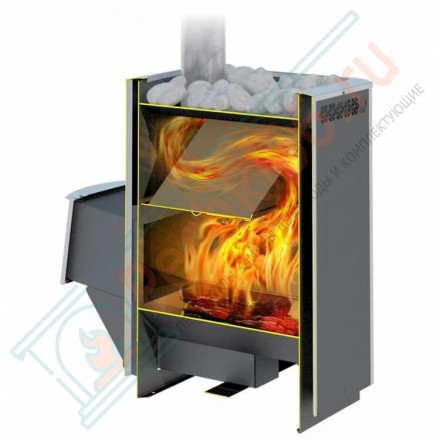 Печь для бани Сибирь-20 ЛРК (2.0) с Т/О (Теплодар)