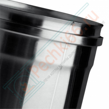 Колено 90° (НЕРЖ-430/0,8) d-130 (Ferrum HF)