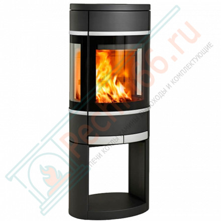 Печь-камин Scan 68-12 BP на базе с отверстием (Scan)