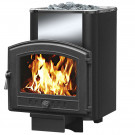 Чугунная печь для бани Сенсация 16 Антрацит 224 (Везувий) до 18 м3 Чугунная печь для бани Сенсация 16 Антрацит 224 (Везувий) до 18 м3