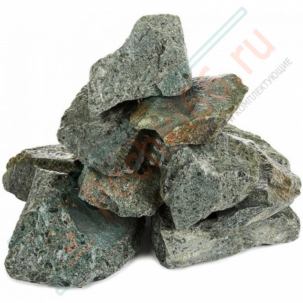 Камень для бани Порфирит, колотый, 20 кг (Россия)